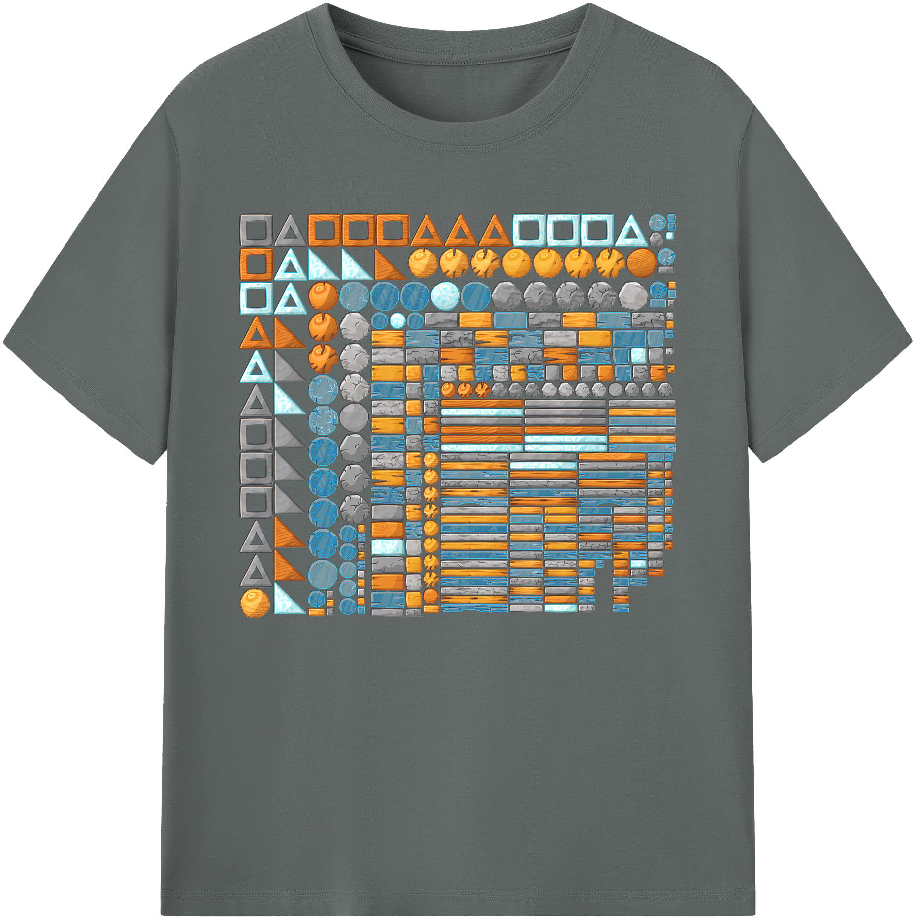 （画像用） Angry Birds アングリーバード 綿100％ メンズ半袖Tシャツ｜肌触りやわらか＆通気性